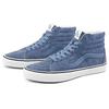 Vans Sk8 Shock Absorbing Durable Lightweight Breathable High-Top Skate Shoes Unisex Skate Shoes Blue VN0A32QG4R2