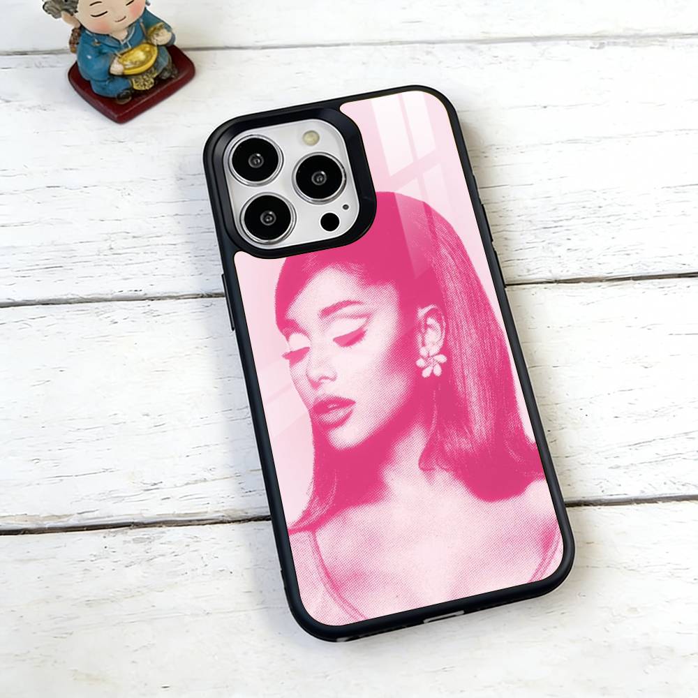 Чехол для телефона Ariana Grande для iPhone17,16,15,14,13,12,11 Plus,Pro Магнитный Для Magsafe Беспроводной Зарядки
