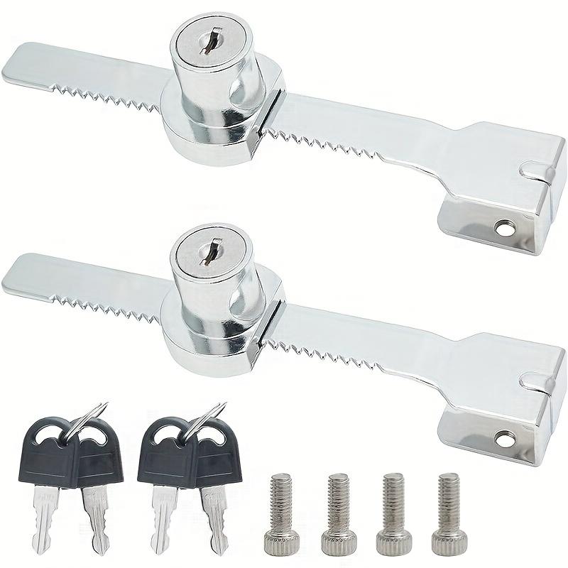1-5 шт. Замок для раздвижной стеклянной двери с ключом, витрина с хромированной отделкой, защитный раздвижной корпус, замок для стеклянных дверей шкафа с защитой от ударов