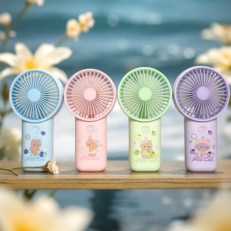 Portable Silent USB Mini Fan with High Wind Power for Desktop and Handheld Use