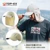 Large Size UV Sun UV Neck Sports Baseball Autumn [TOP-EX] Cap, Sunshade, Protection, Hat, Protection, Cover, Hat, Unisex, Outdoor, Cap, Spring,