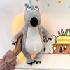 Плюшевая игрушка Медведь с клубникой Мультяшная уютная подушка Для девочек Подарок и Декор для дома