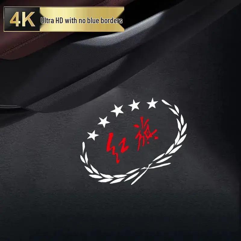 Светодиодная подсветка дверей с приветственной атмосферой для моделей Hongqi H5/H6/H7/HS3/HS7/H9 2023-2025 годов