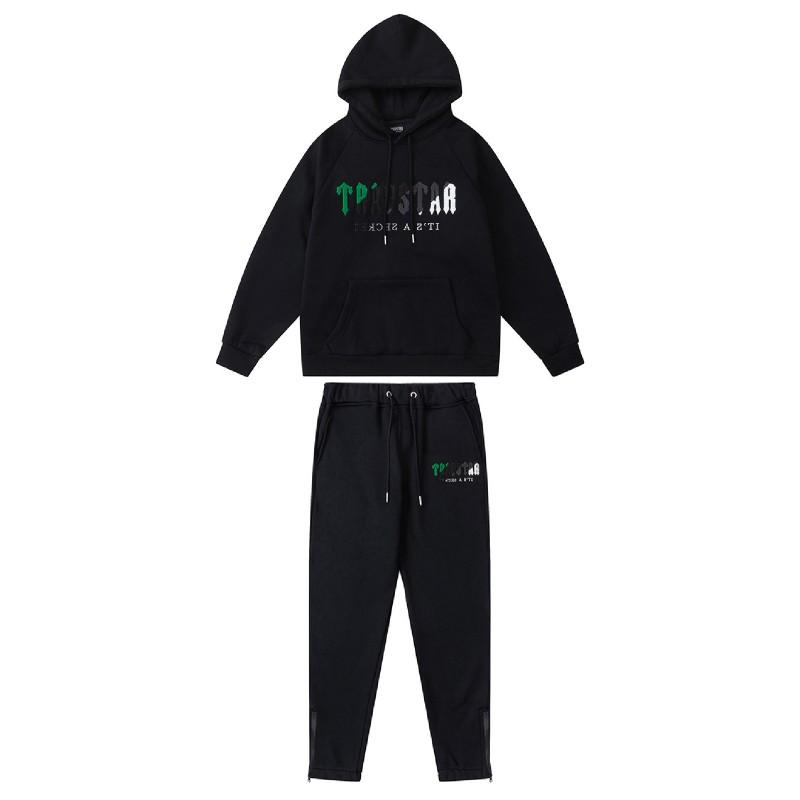 Unisex Hooded Sweatshirt Set With Embroidered Eagle Design Loose Fit Hip Hop Streetwear Men Women Winter