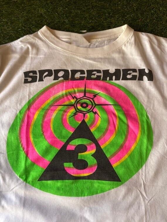 Spacemen 3 для всех долбанутых детей 1995 Футболка 2-сторонняя Полноразмерная BL845