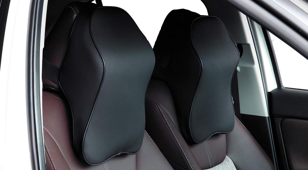 Silk Blaze Neck Support Pad, Black/Black, SB-NSP-BK/BK-2P