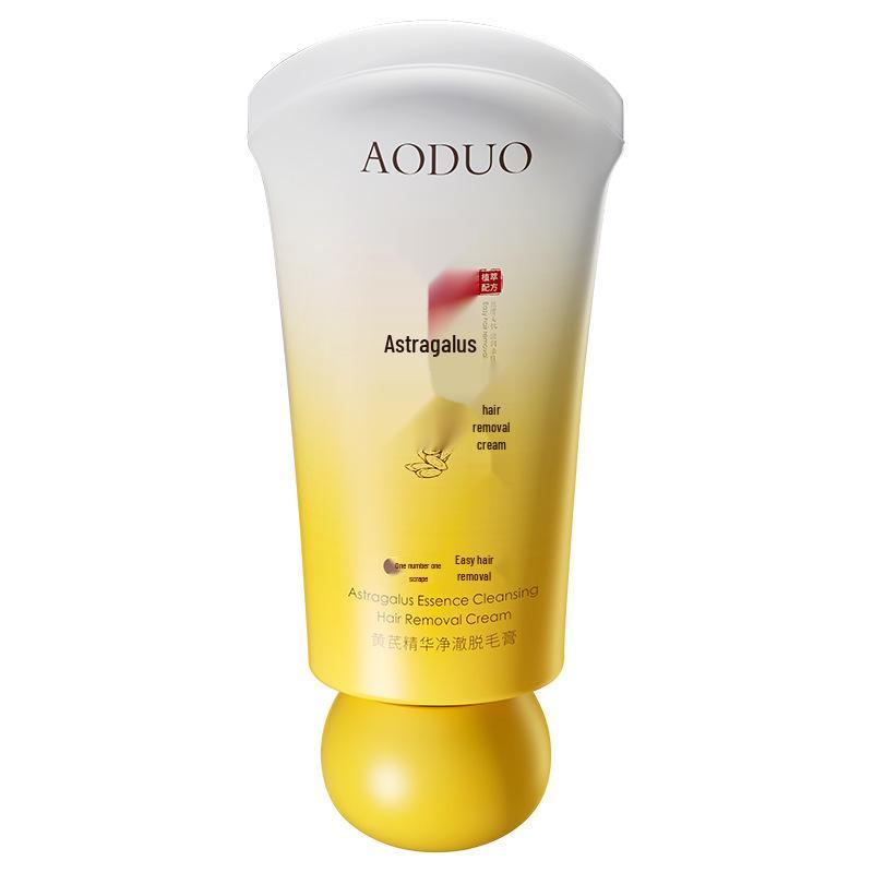 Крем для депиляции Астрагал - Нежный и не вызывающий раздражения, Осветляет и увлажняет, для удаления волос под мышками и на ногах без черных точек.