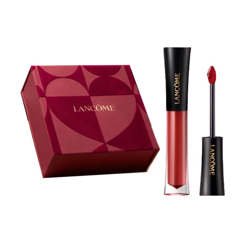 LANCÔME Подарочная коробка с позолоченным блеском для губ 2026 года Ограниченный выпуск ко Дню святого Валентина Увлажняющий Легко наносимый Цвет #709 Потрясающая Красота 4,5 мл
