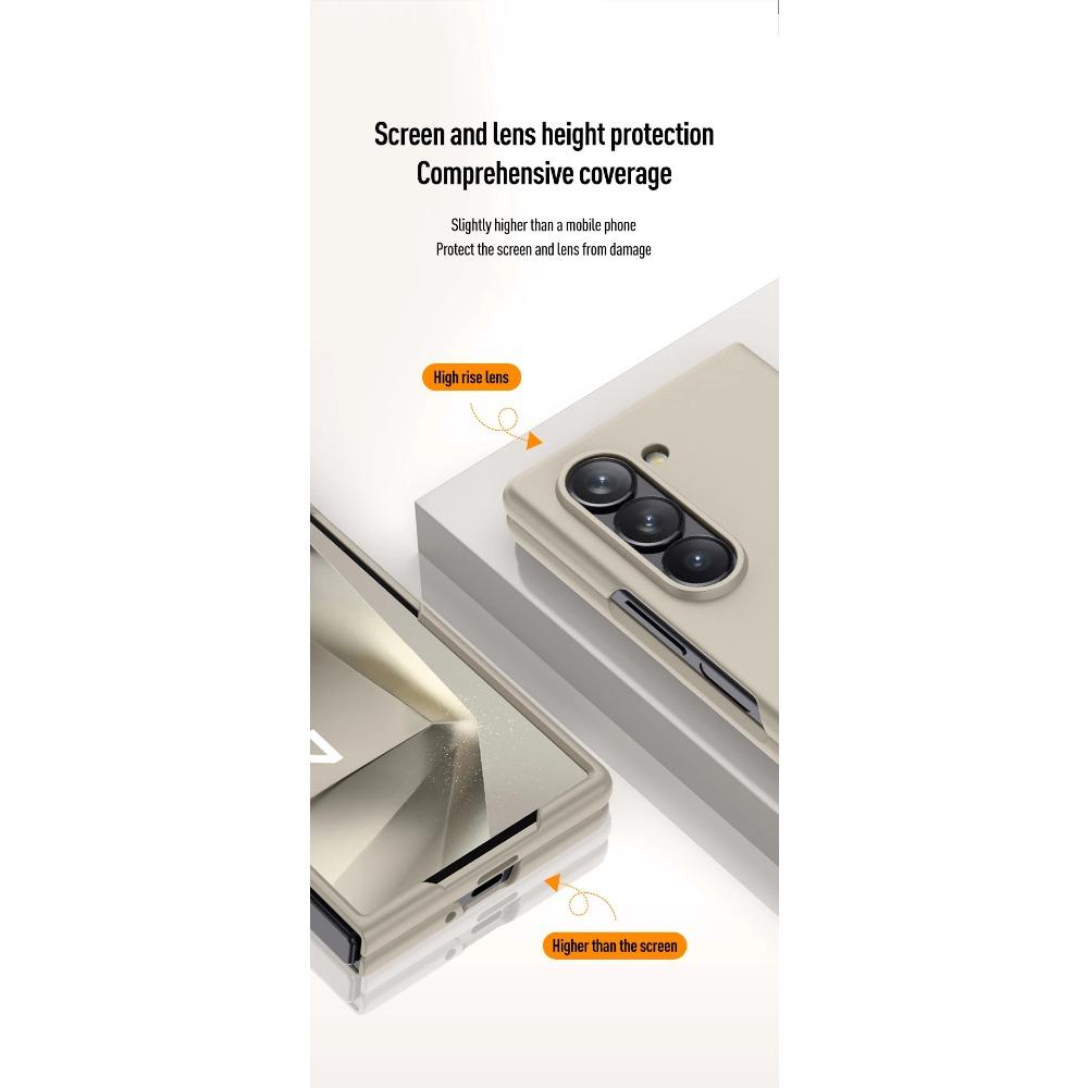 Ультратонкий жесткий чехол для телефона из ПК для Samsung Galaxy Z Fold 6, противоударные чехлы Z Fold6