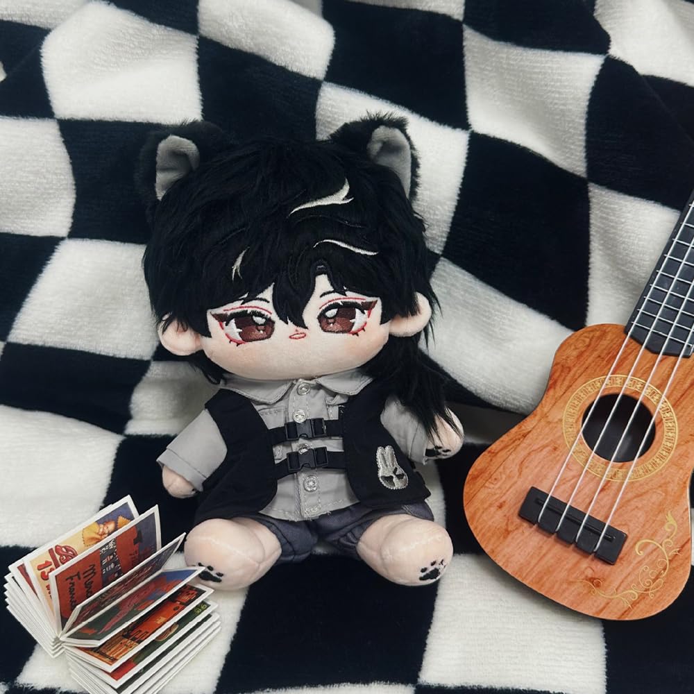 Niannyyhouse 20 см мягкая игрушка карманная форма хлопковое платье аксессуары для куклы одежда, рубашка, жилет, брюки, набор, кукла, вверх,