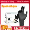 Disposable Rubber Gloves Latex Gloves Black Washing Latex Free PVC Gloves Housework Car Industry Gardening Pet Care Cooking Tool