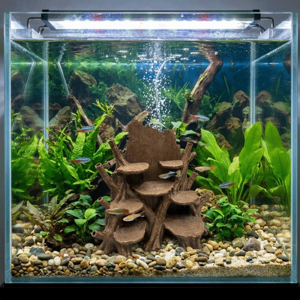 Irregular Fish Shrimp Shelter 3D Printed Shrimp Breeding Cave Aquarium Landscape Decoration