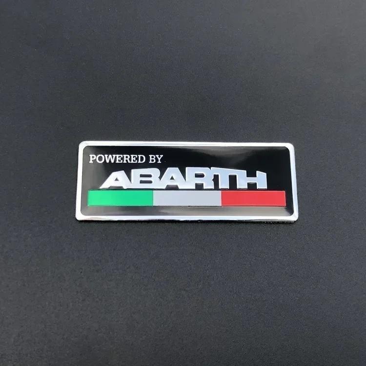 3D Metal Abarth Scorpion Sticker Decal for Fiat Abarth 500 124 125 595 Punto Bravo Scorpion Mudguard Modification EH1