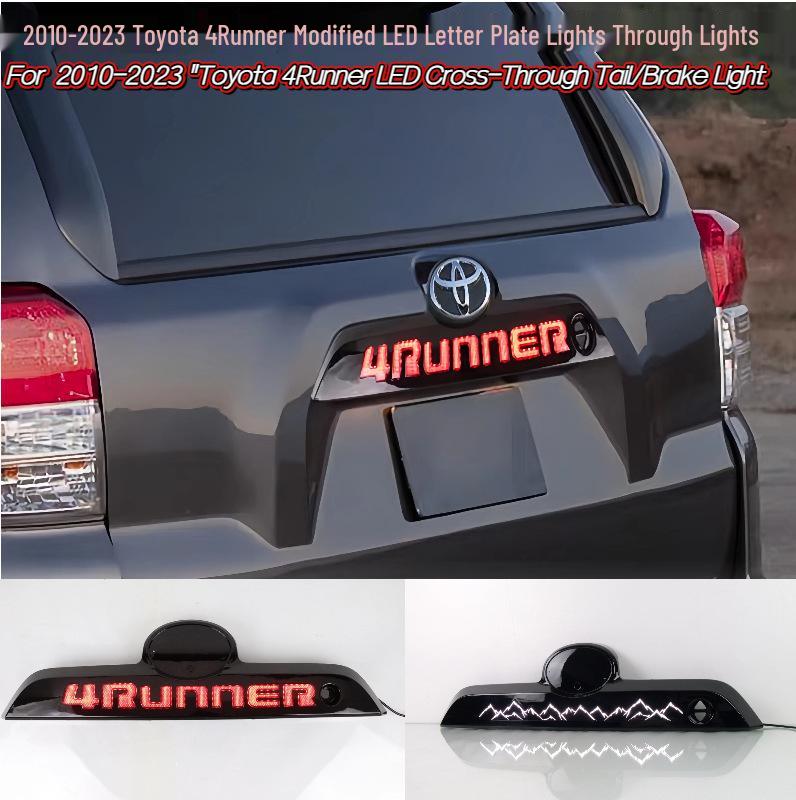 Светодиодная подсветка номерного знака для Toyota 4Runner 2010-2023, багажник