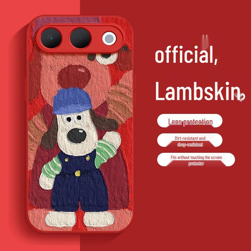 Красный силиконовый защитный чехол Zhangmen для OPPO A7 Pro
