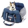Pet Paradise Автобокс для собаки Snoopy Автопереноска Темно-синий Маленькая собака 633-33095