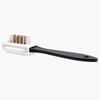 3 Side Cleaning Brushes for Suede Leather Nubuck Cleaning Shoe Brush S Shape Boot Shoes