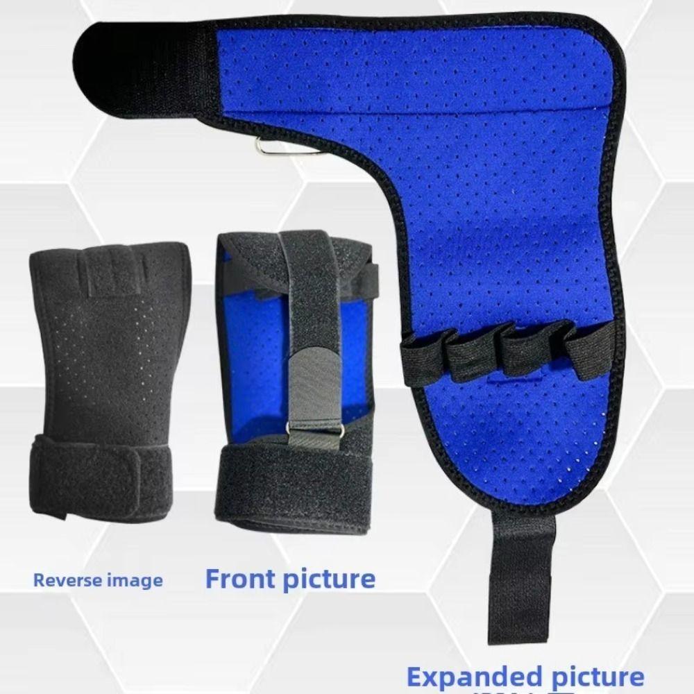 Adjustable Finger Corrector Board Training Stroke Hemiplegia Hand Splint  Thumb Injury