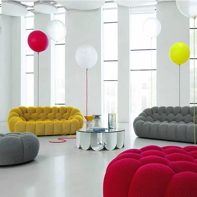 Roche Bobois Italian Modern Bubble Sofa - Light Luxury Irregular Shape for Small Apartment Living Room