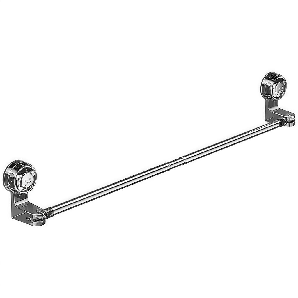 Easy Installation Adjustable Towel Holder Suction Cup Towel Bar