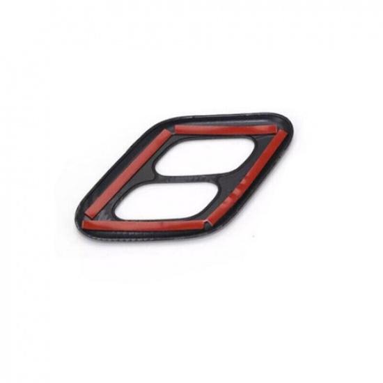ABS Carbon Seat Memory Button Frame Cover Trim 1pcs For Genesis G70 -