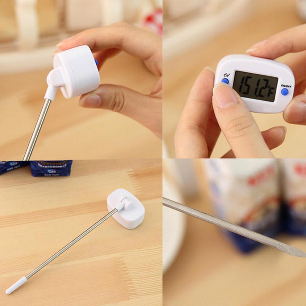 Rotatable Digital Food Cooking Thermometer Food Food Probe Thermometer for BBQ Chocolate Oven