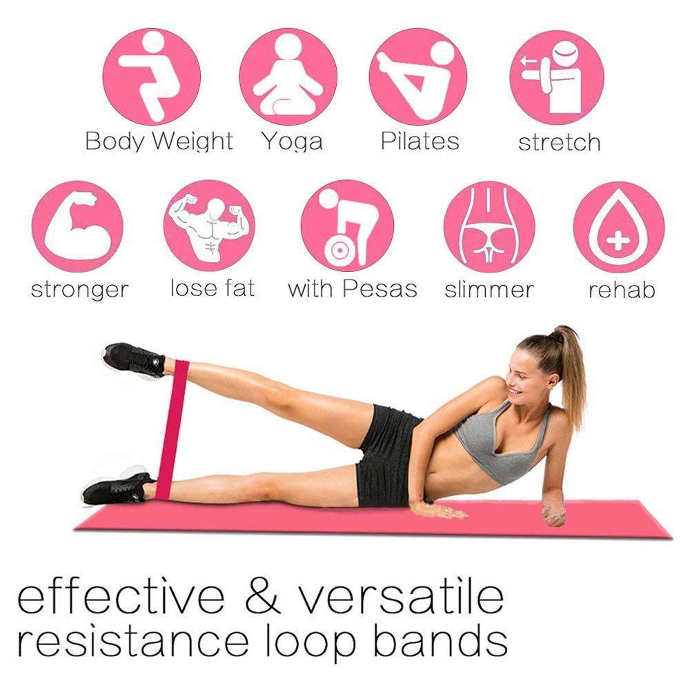 Resistance Bands Workout Equipment Rubber Fitness Band Resistance Bands Rubber Pull Rope Yoga Bands