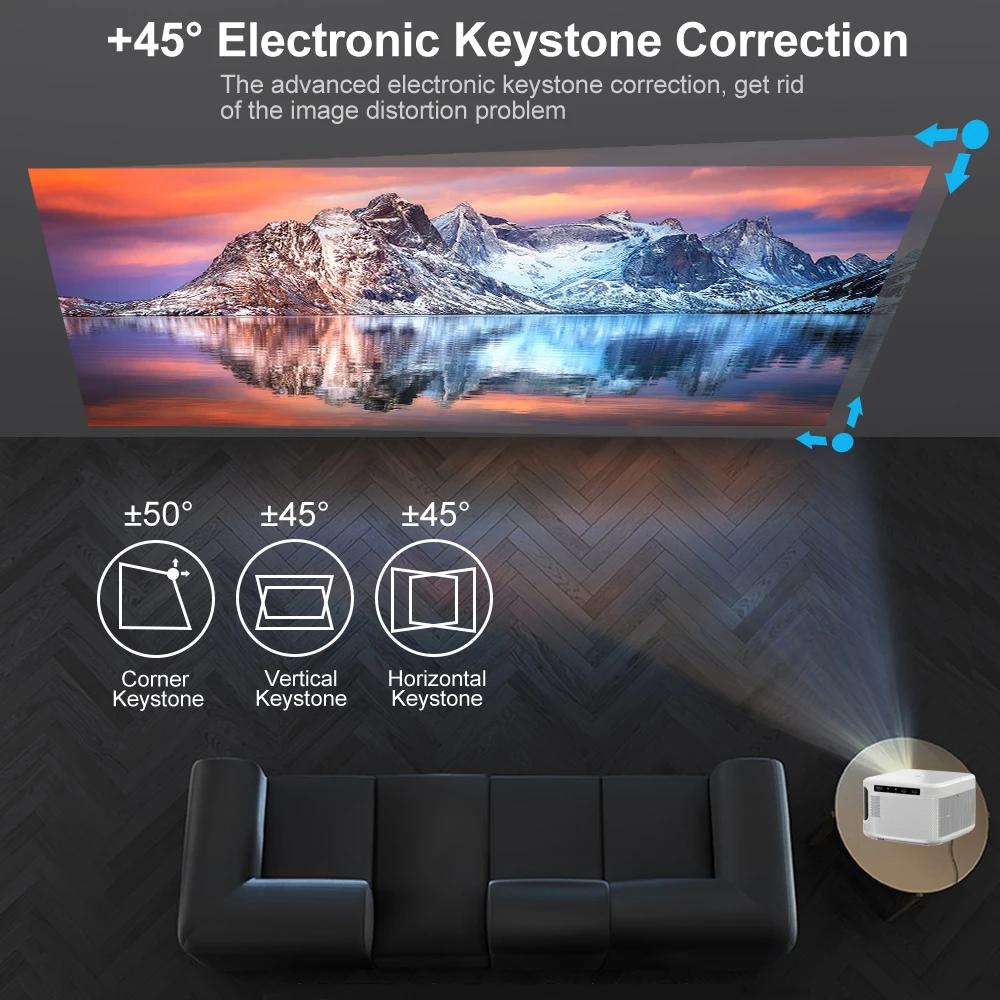 2025 Vivicine K6 Проектор Full HD WiFi Android Смарт Портативный Мини-проектор