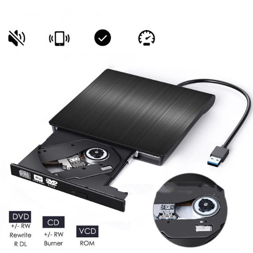 Новый высокоскоростной внешний USB 2,0/3,0 привод CD DVD 4K 3D Blu Ray плеер записывающий портативный драйвер записи BD/CD/DVD для ноутбука
