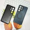 Деловой кожаный вращающийся магнитный чехол-подставка для Samsung S26 Ultra S25 Plus S24 S23 S22FE A17 A56 A36 A26 A16 A55 A35 A15