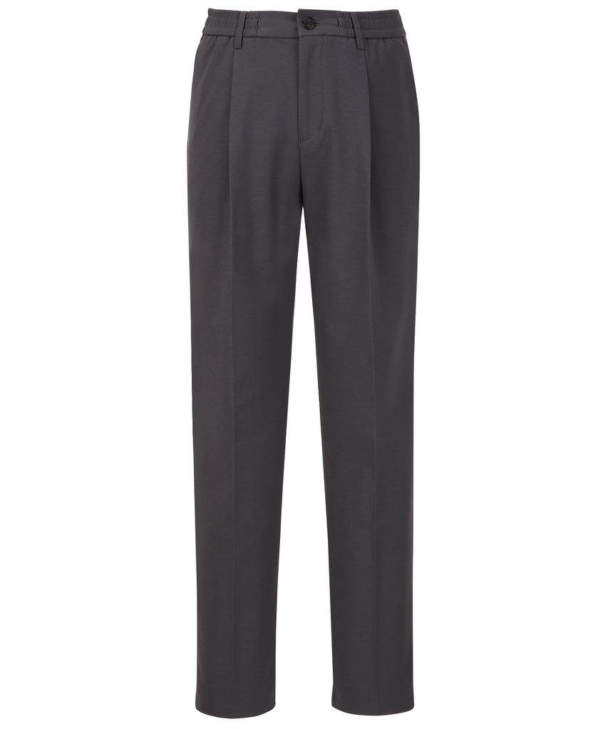 JILLSTUART NEWYORK MEN [360Series] One-Pleat Tapered Setup Pants - Dark Grey (Jnpa6C085G3)