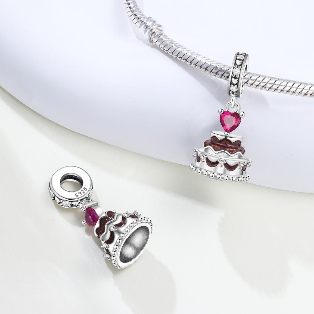 Original Copper Charms Beads Easter Egg Basket Christmas Socks Kitten Pendant Fit Bracelet Charm Women Jewelry Gift