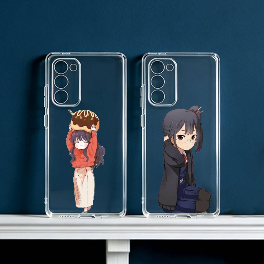 T-Tamako M-Market Phone Case For Samsung Galaxy S24 S25 S23 S22 S21 Plus S24 S25 Transparent Cover Case