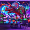 BlissYard Динозавр Черно-белый Гобелен Постеры с динозаврами для мальчиков Художественный Гобелен для Спальни Гостиной Комнаты в общежитии