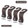 XMZSA1 Car Seat Headrest Hook For Volkswagen VW Scirocco Jetta Beetle Golf 4 5 6 mk8 Passat Polo B5 Tiguan Backrest Hanger Storage Hook