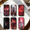 Чехол для телефона G-Genshin I-Impact A-Arlecchino для Samsung Galaxy A73,A72,A71,A70,A53,A52,A51, Мягкий силиконовый черный чехол