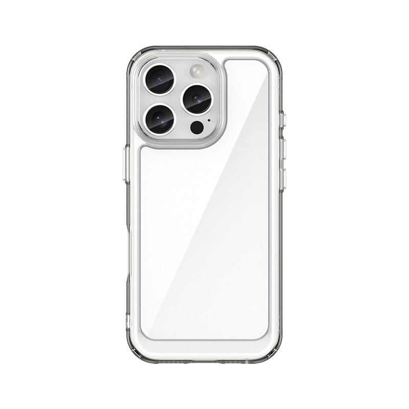 Для Apple iPhone 16 Pro Чехол Роскошный Силиконовый Чехол Для iPhone 16 Pro Чехол TPU Противоударный Прозрачный Для iPhone 16 Pro Max Чехол