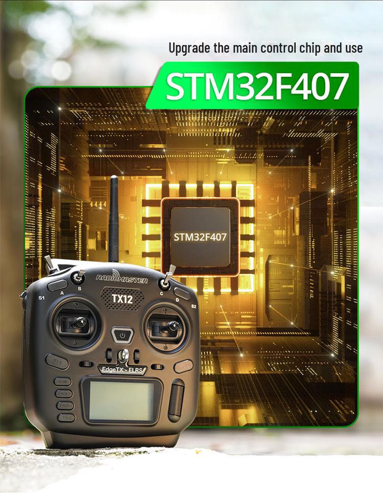 Radiomaster TX12 Холл-эффект джойстик для радиоуправляемых дронов с поддержкой FPV и EDGETX ELRS