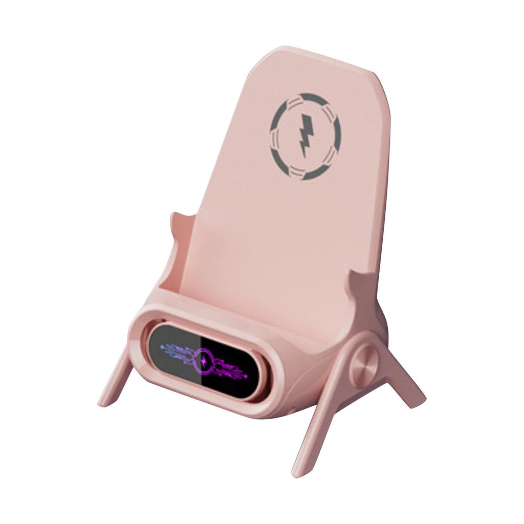 Mobile Phone Stand Vertical Small Chair Wireless Charger Mobile Phone Support Stand