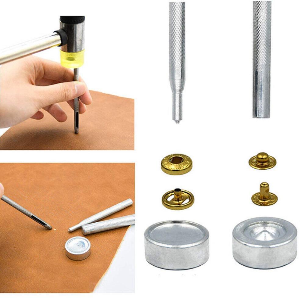 Заклепки, инструменты для установки куртки, металлические кнопки, кожаные застежки, инструмент для кнопок