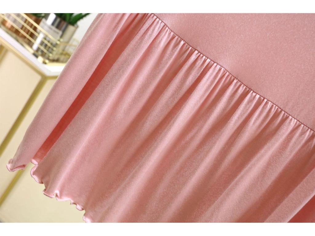 Женская летняя модальная майка с V-образным вырезом - Большой размер, однотонная, облегающая майка