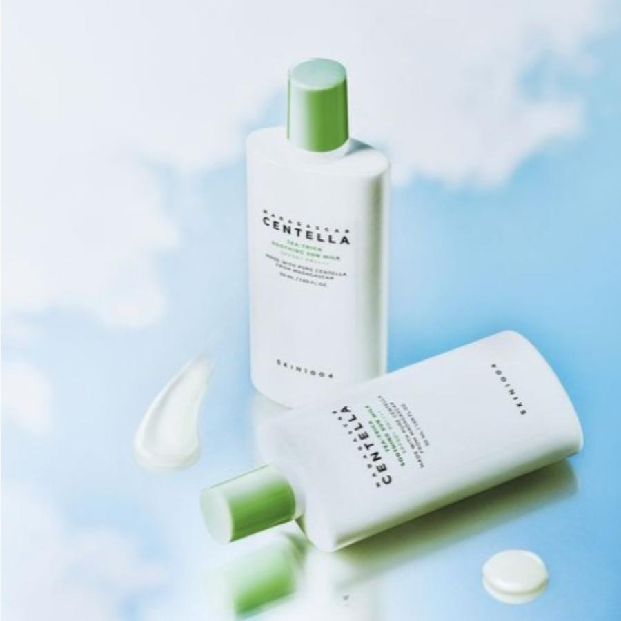 Skin1004 Солнцезащитное успокаивающее молочко Madagascar Centella Tea-Trica 50 мл