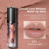 Girlcult Love Whisper Матовая тинтура для губ, Бархатистая матовая текстура, Легкая, не сушит, Матовый финиш с эффектом мягкого фокуса, Дерзкие макияжи, Подарок