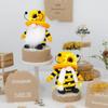 Soft Faceless Doll Decorative Ornaments Handmade Honey Bee Gnomes New Sunflower Gnome  Yard Decor