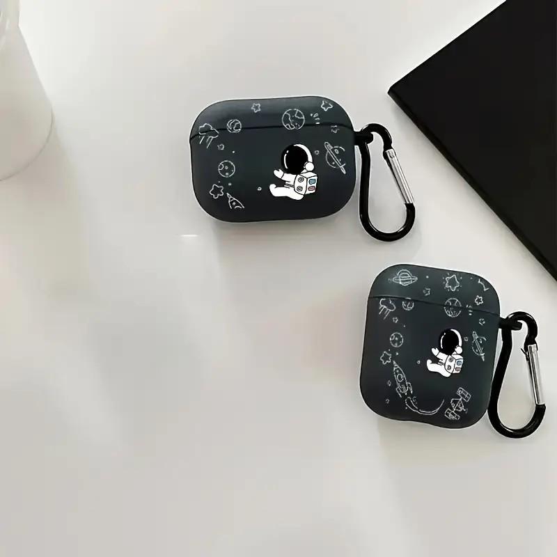 ins black astronaut suitable for AirPods1/1st generation protective case Apple pro/1 wireless bluetooth headset cover