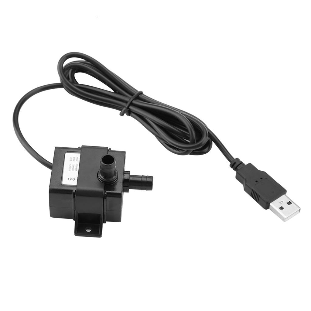 Бесщеточный насос USB DC 5 В для аквариума, фонтана, циркуляции воды, погружной насос