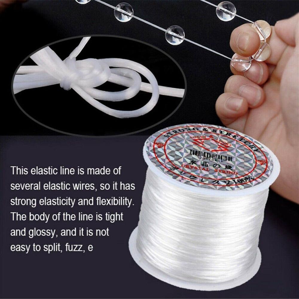 Nylon Cord Thread DIY Jewelry String Line New Stretch Elastic Cord  Bracelets Necklace