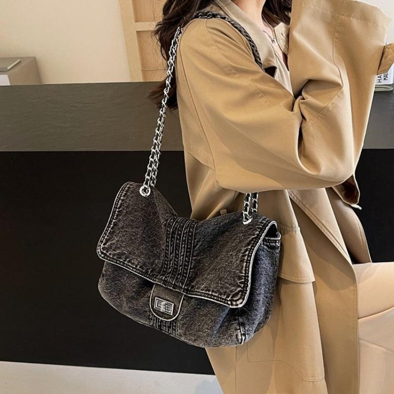 Denim Bag Women's Chain Shoulder Bag