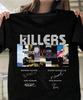 Футболка группы The Killers, Черная хлопковая футболка с коротким рукавом, Размеры от S до 5XL, Унисекс футболка