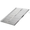 4ft Folding Aluminum Wheelchair Ramp Scooter Portable Mobility Assist Suitcase Access Aid Disabled